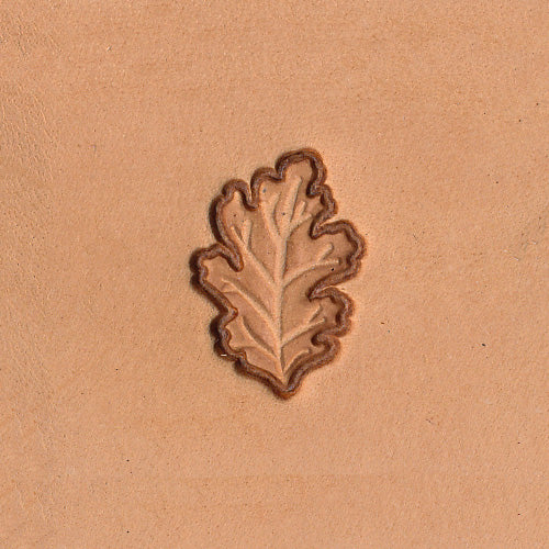 Leaf Oak Rounded Right L950 Leather Stamp