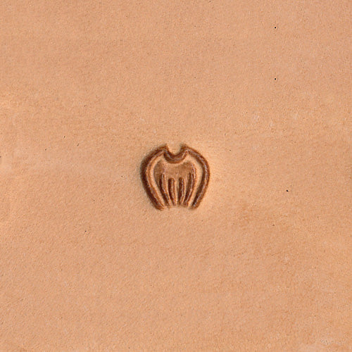 Flower Petal Small Y648  Leather Stamp