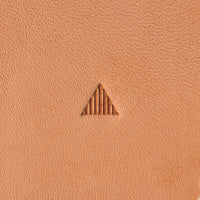 Beveler Triangle Small Lined Coarse B961 Leather Stamp