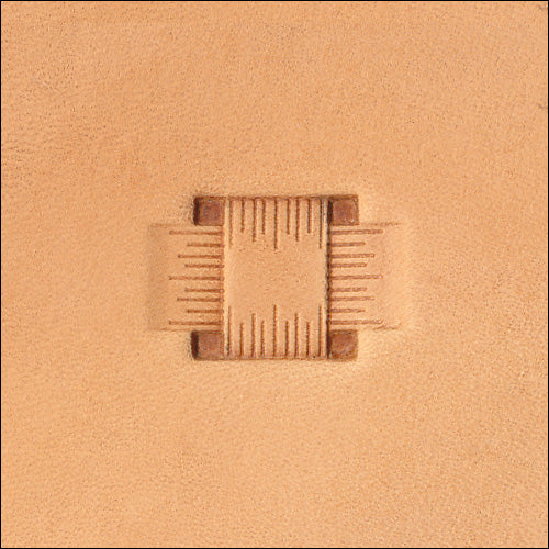 Basketweave Classic Square X2850 Craftplus Leather Stamp
