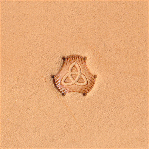 Basketweave Tri-Weave Triquetra X2860 Craftplus Leather Stamp