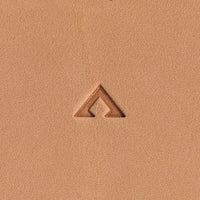 Border Triangle Tent E292 Leather Stamp