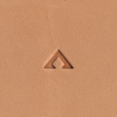 Border Triangle Tent E292 Leather Stamp