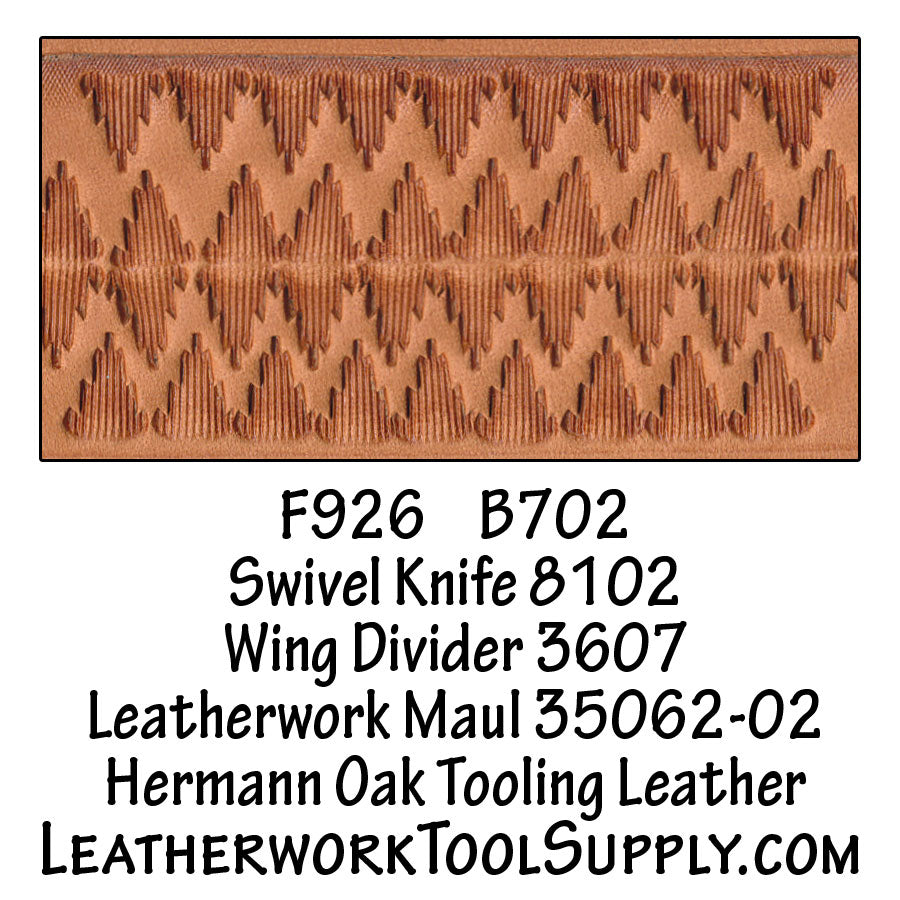 Figure Carving F926 Leather Stamp –