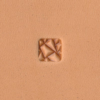 Matting Abstract Mosaic Square Z007 Leather Stamp