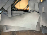 Black Veg Tan Leather Remnants Strips Pieces Approx. 5 lbs Small Projects Repair Jobs