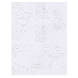 Corner Designs #2 Easy Trace Reusable Leather Tooling Pattern MakerAid® 78904-18