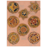 Floral Rounders Easy Trace Reusable Leather Tooling Pattern MakerAid® 78904-24