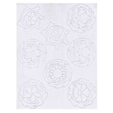 Floral Rounders Easy Trace Reusable Leather Tooling Pattern MakerAid® 78904-24