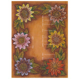 Flowers & Leaves #4 Easy Trace Reusable Leather Tooling Pattern MakerAid® 78904-26