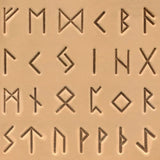 3/4" (19mm) Celtic Alphabet Leather Stamp Set 8146-00