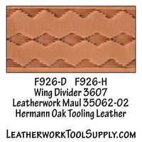 Figure Carving F926-D Leather Stamp