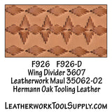 Figure Carving F926-D Leather Stamp