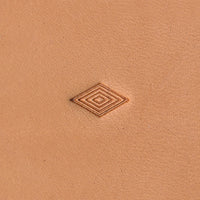 Geometric-Diamond Lines O38 Leather Stamp