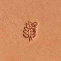 Leaf Bunch Stem Right L515 Leather Stamp