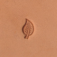 Leaf Serrated Edges Left L949 Leather Stamp