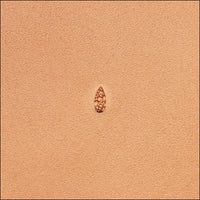 Matting Pebble Texture Teardrop M881 Leather Stamp