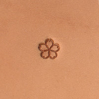 Flower Heart O77 Leather Stamp
